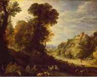 Brill Paul Mountainous Landscape  - Hermitage